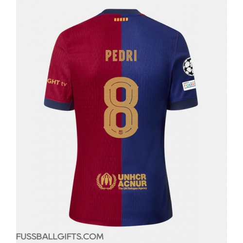 Barcelona Pedri Gonzalez #8 Fußballbekleidung Heimtrikot 2024-25 Kurzarm